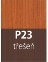 Přechodový profil 30 mm oblý samolepící Třešeň P23 Profil Team s. r. o. - 2