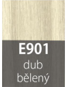 Přechodový profil 40 mm oblý samolepící Dub bělený E901 Profil Team s. r. o. - 2