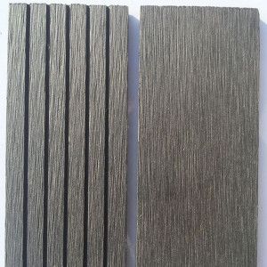 Zakončovací lišta dřevoplastové WPC Terasové prkno Dark grey Wood plastic compozit - 1