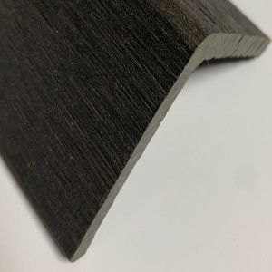 Zakončovací lišta ZL55X55K dřevoplastové WPC Terasové prkno Dark grey Wood plastic compozit - 1